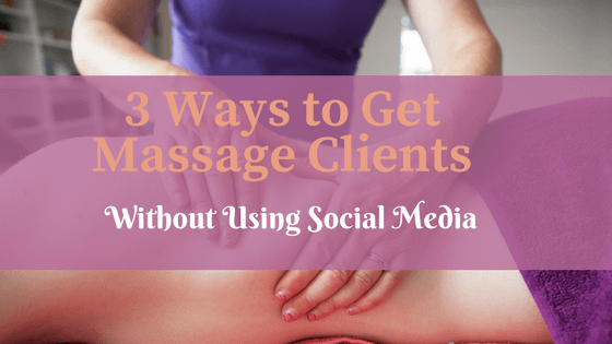 Get Massage clients